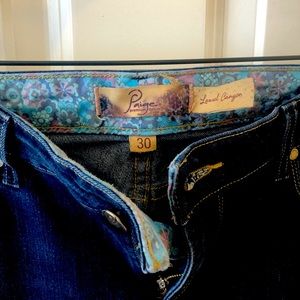 Paige Jeans, Laurel Canyon, Size 30